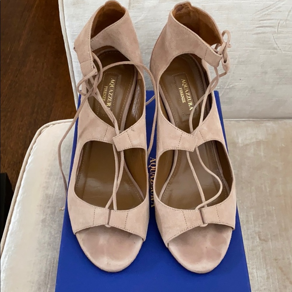 Aquazzura suede sandals